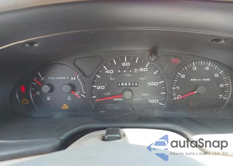 2000 Mercury Sable Ls from USA, damaged, VIN 1MEFM53S0YA633417